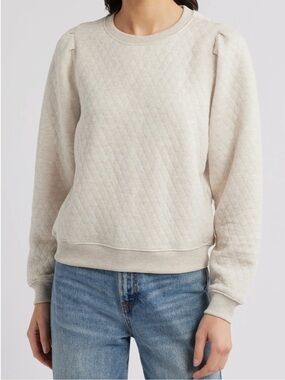 Marine Layer Corbet Quilted Sweatshirt